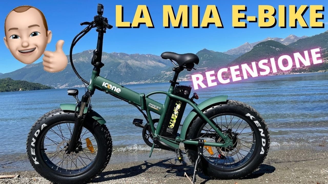 LA E-BIKE ICONE ROAD MARINES GREEN 2021 UNA FAT BIKE CHE MERITA LA RECENSIONE E’ LA MIA BICICLETTA!