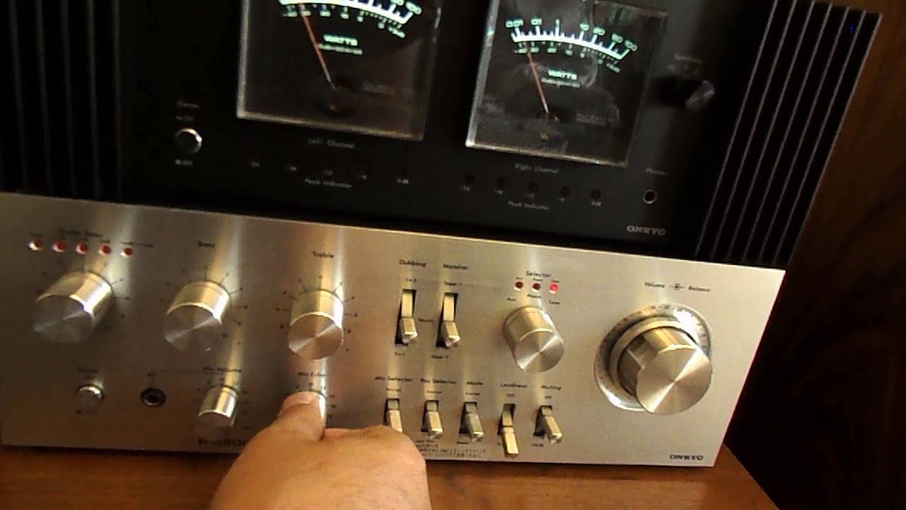 ONKYO P-8800 & M-8000 Пред и мощник Пр-во Японии 100V