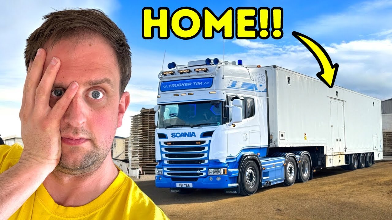 WELCOME TO MY NEW HOUSE TRAILER!? | 