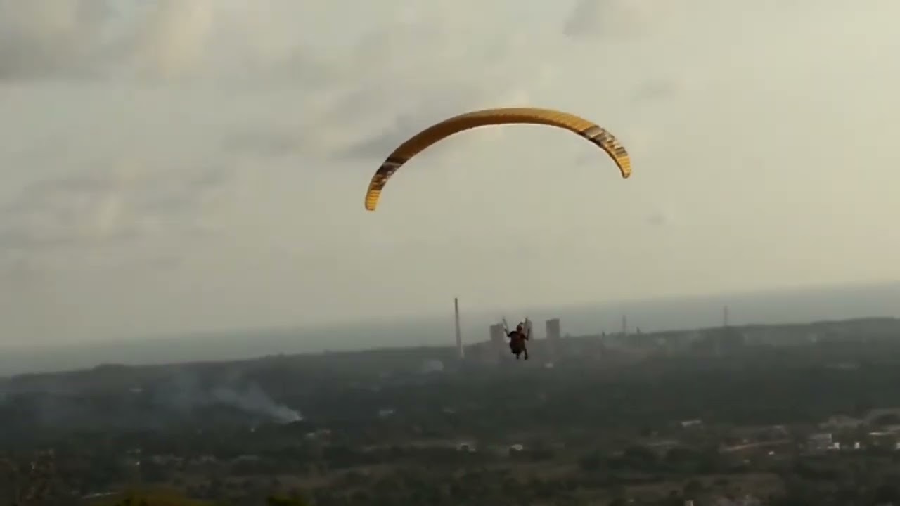 Paraglider Phi Beat at Alibaug Kankeshwar India