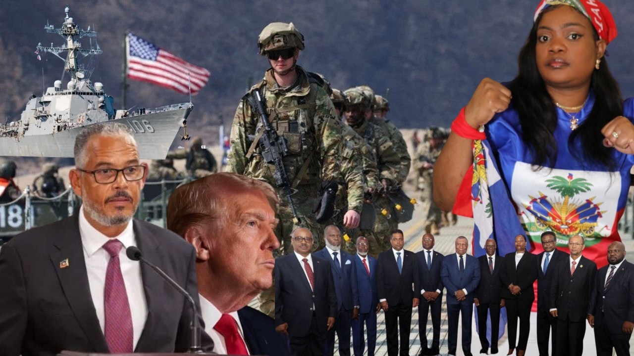 Lame ameriken debake/ CPT a gen mache prese/ Militan yo mande flanke blan an deyo epi revolisyon