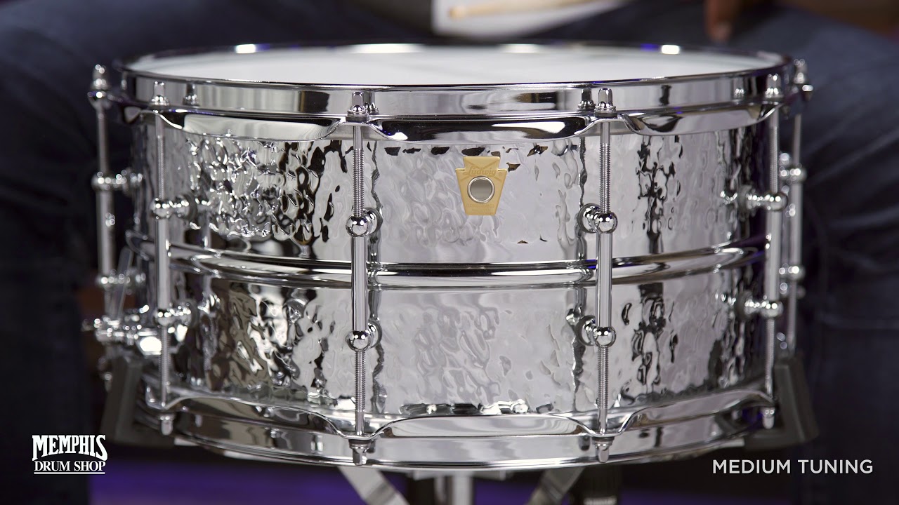 Ludwig 14x6.5 Supraphonic Hammered Snare Drum with Tube Lugs (LM402KT)