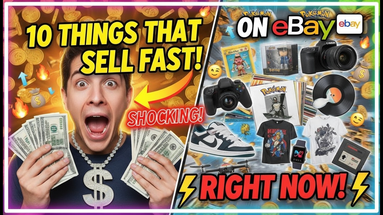 10 Things That Sell Fast on eBay Right Now!
