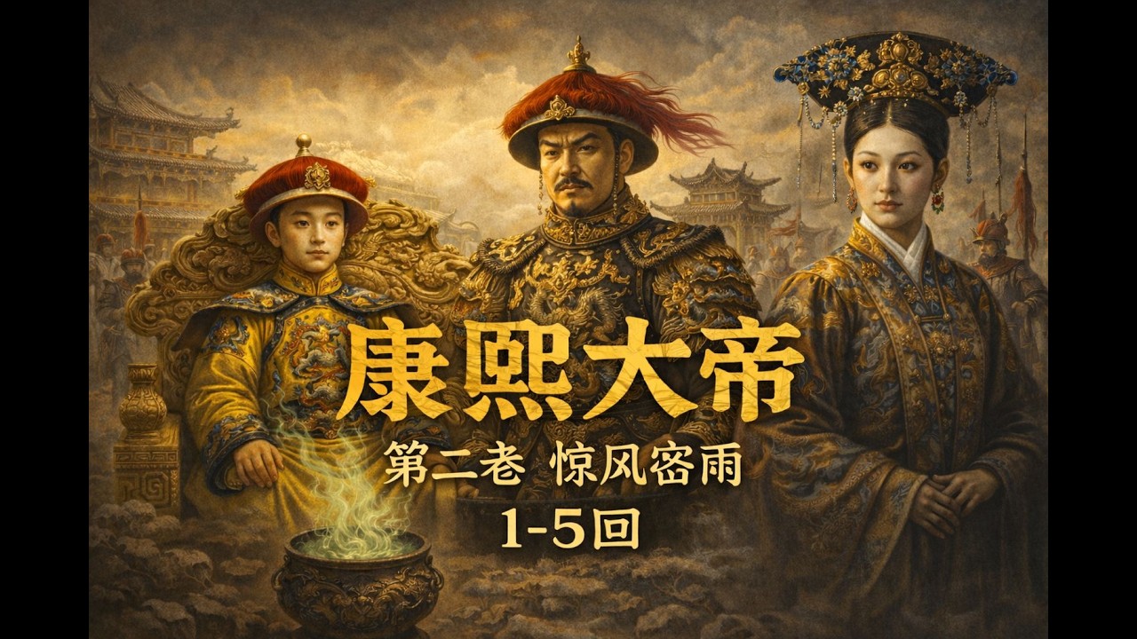 康熙大帝，第二卷，惊风密雨， 1-5 回