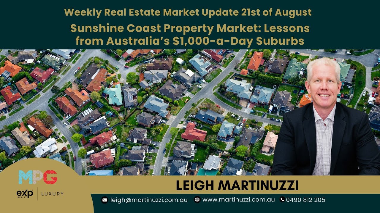 Sunshine Coast Property Market: Lessons from Australia&rsquo;s $1,000-a-Day Suburbs