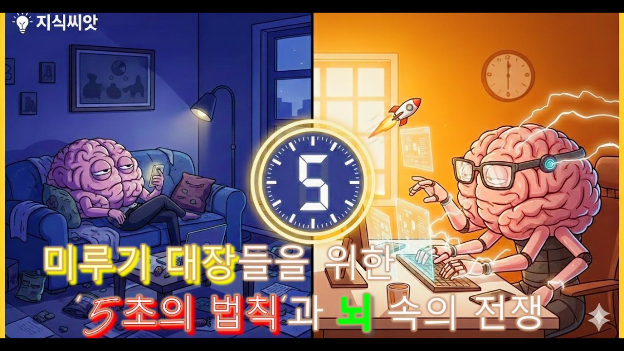 5.미루기 대장들을 위한 '5초의 법칙'과 뇌 속의 전쟁