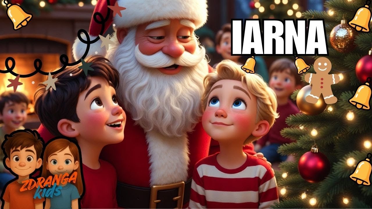 ❄️ Ninge lin peste oraș | Cântec de iarnă pentru copii ❄️