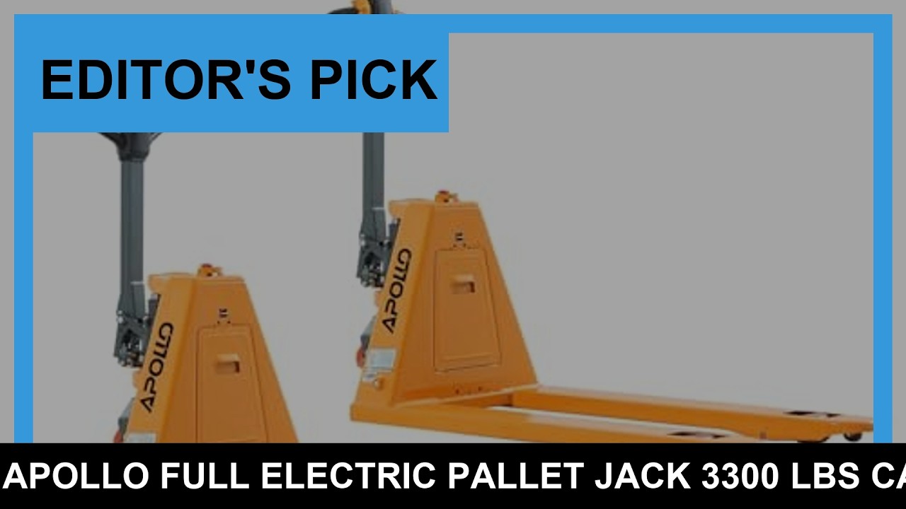 Unbiased Review: How APOLLO Full Electric Pallet Jack 3300 lbs Capa | Watch This!