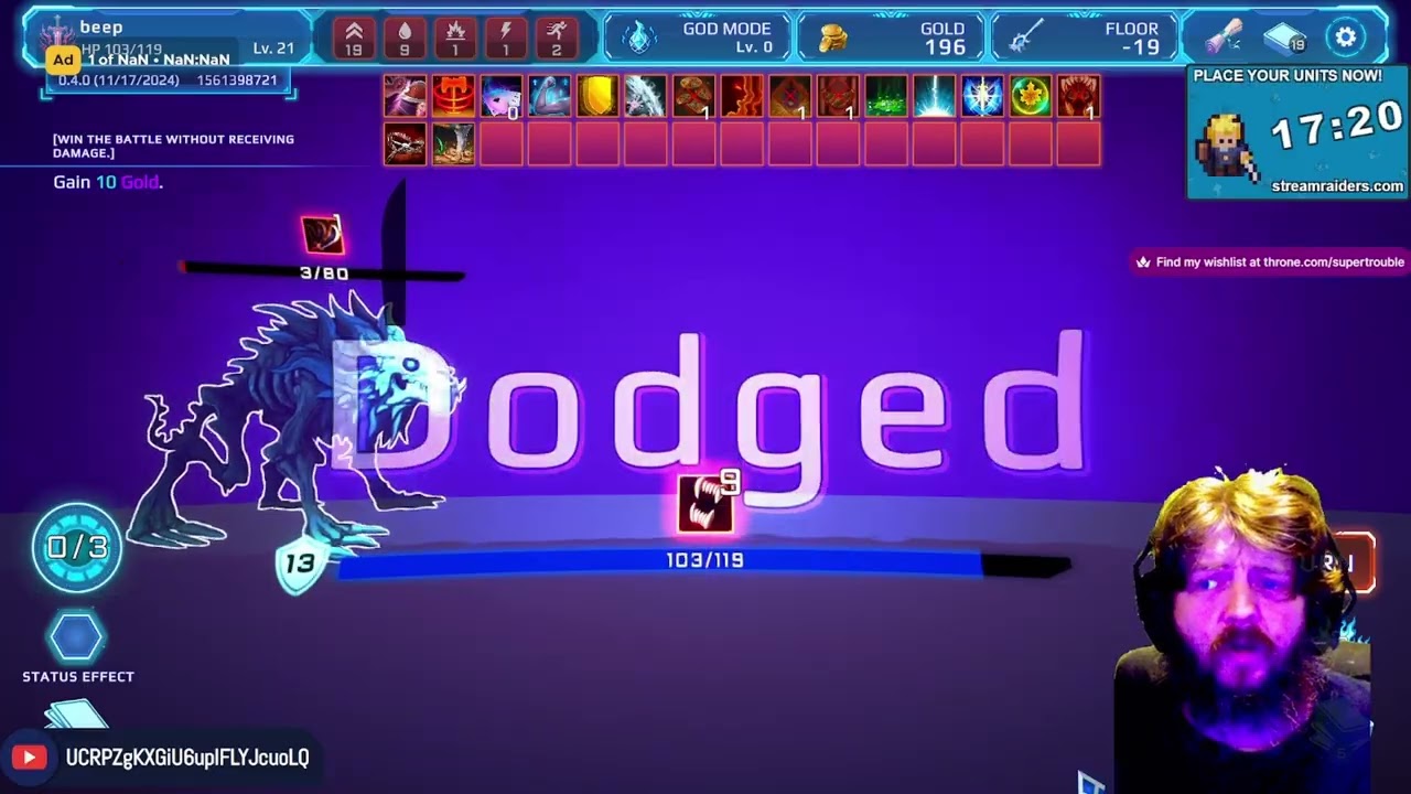 Blue Hunter Part 3: Beep the Warrior CAPTURES the Calamity God!  583 HP Boss Breakdown!