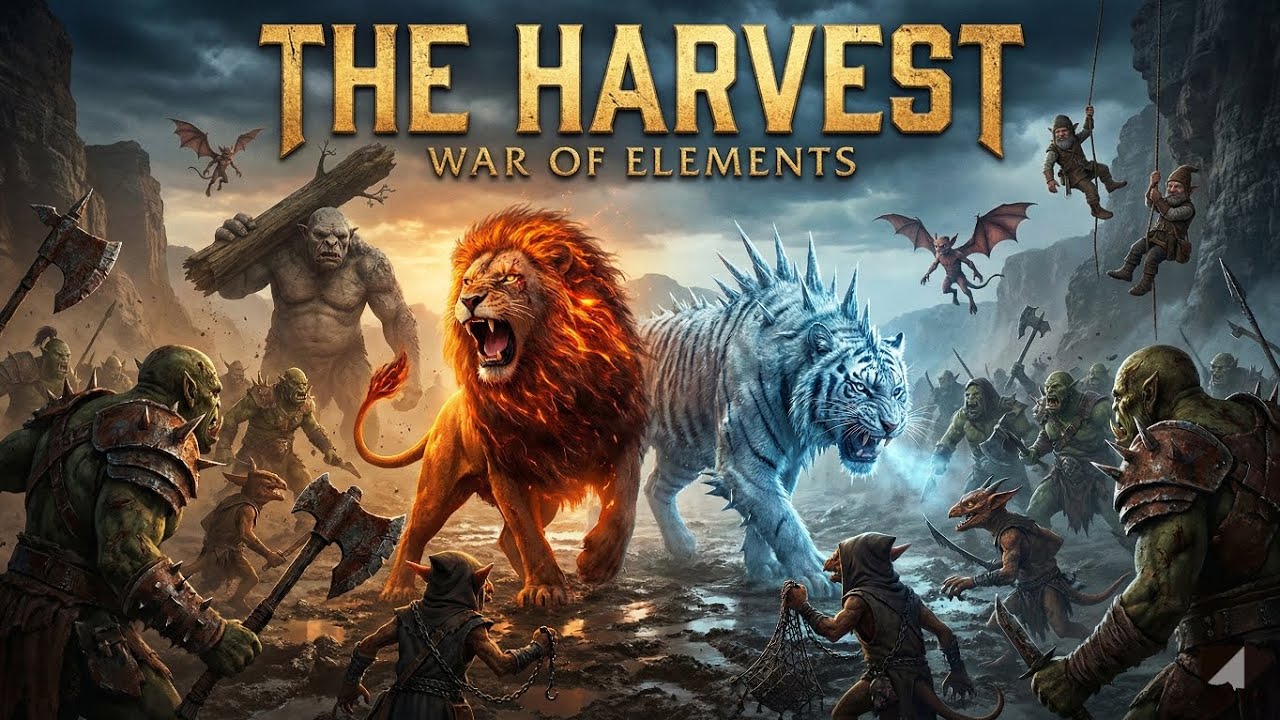 THE HARVEST: Fire King SIMBA & Ice Lord KHAN vs. The Monster Legion