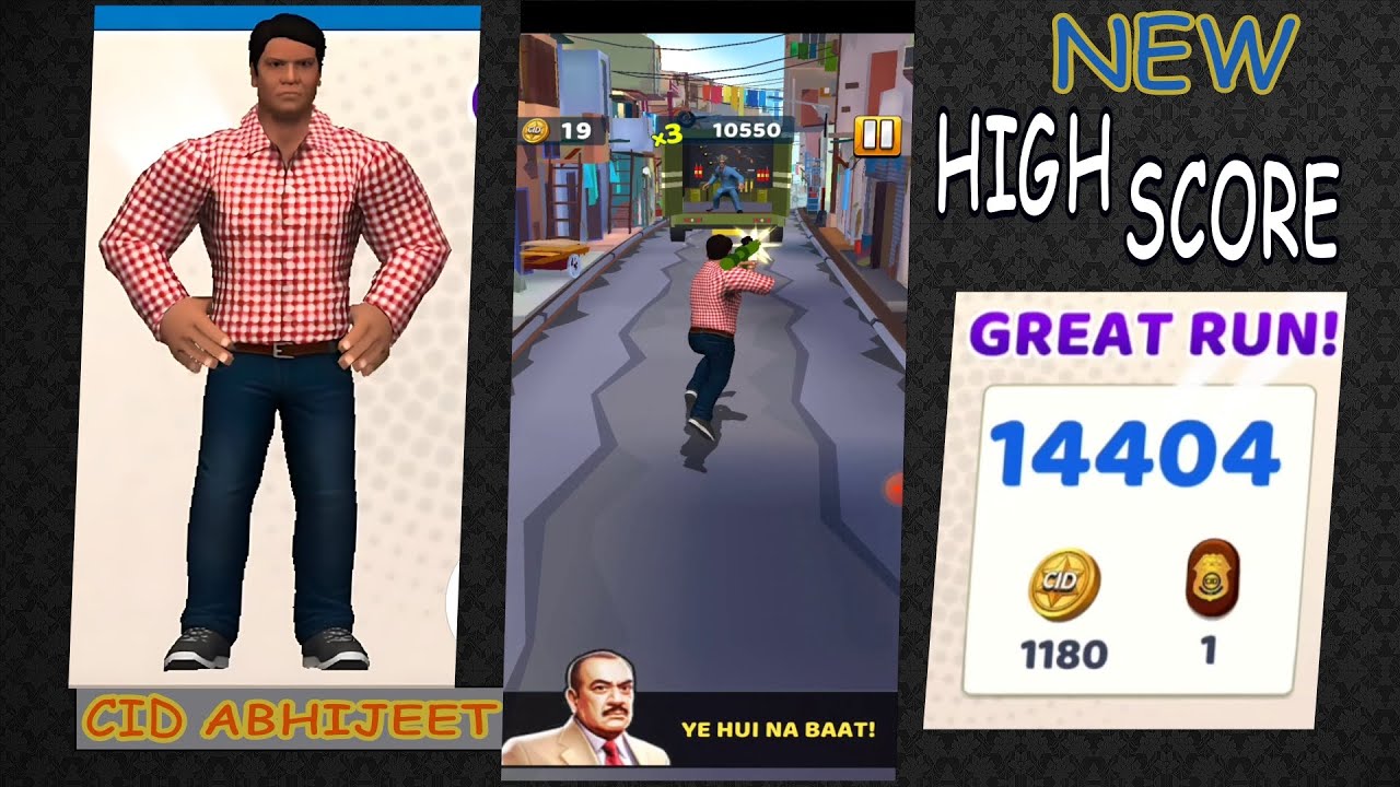 cid heroes - super agents run RACE BIKE l Abhijeet Run