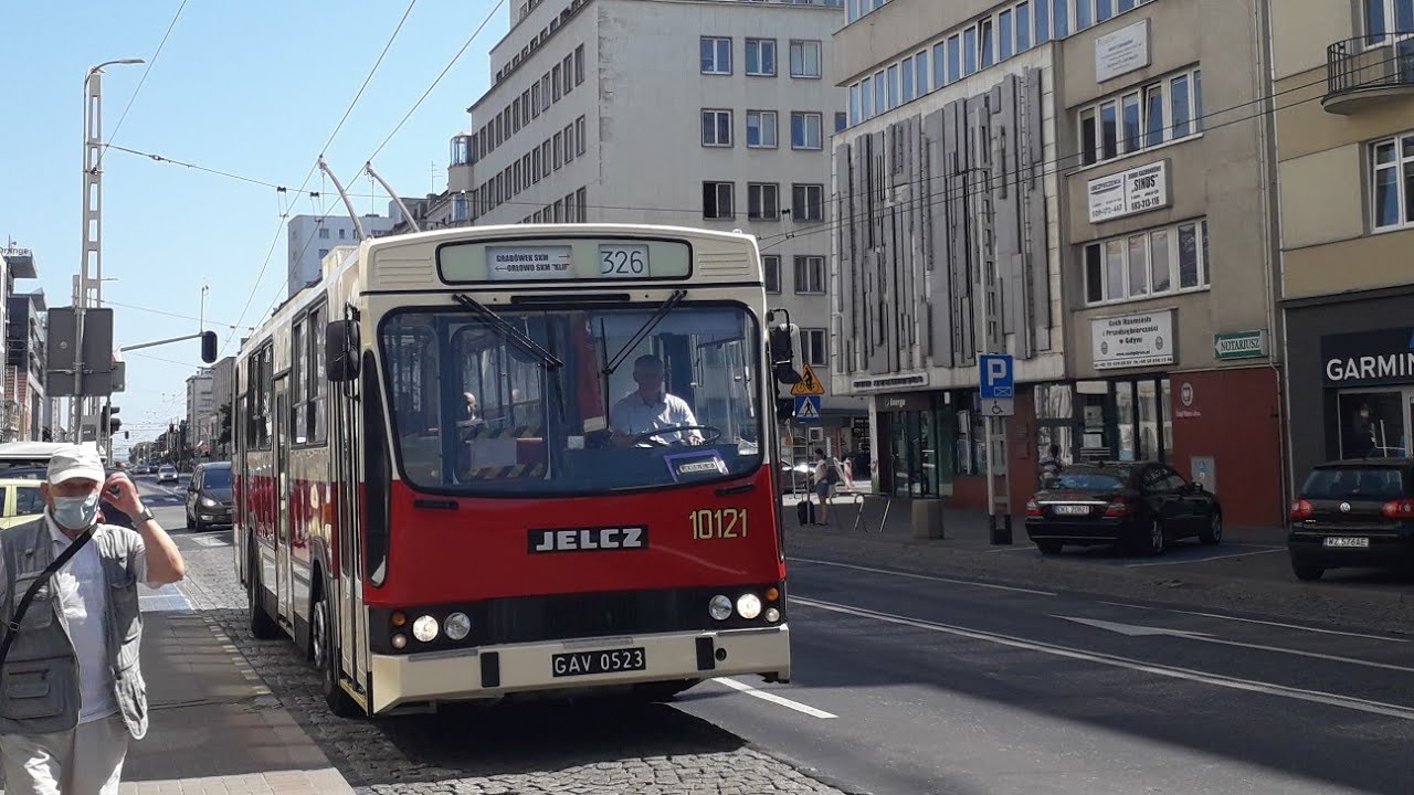 Jelcz 120MT/E #10121 [🚎 ➡️ 326 - PKT Gdynia - Przejazd]