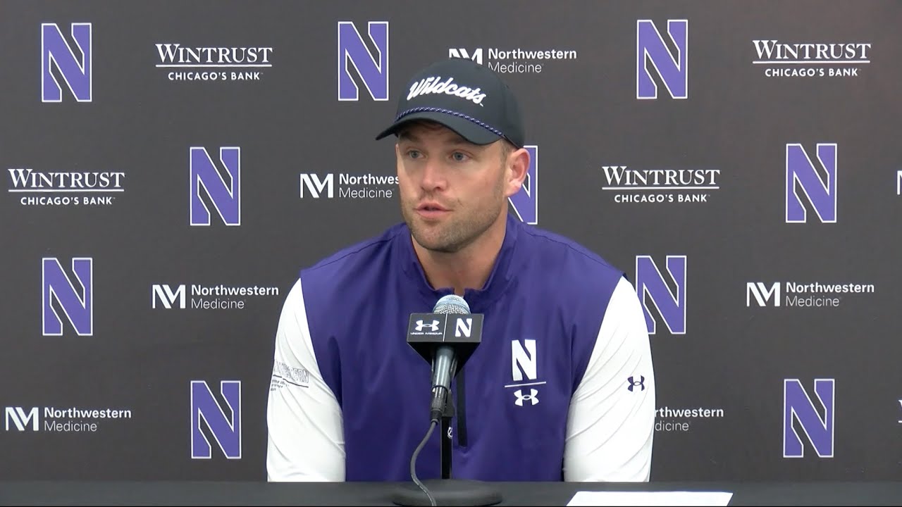 Football - Northwestern at Iowa Postgame Press Conference (10/26/24)