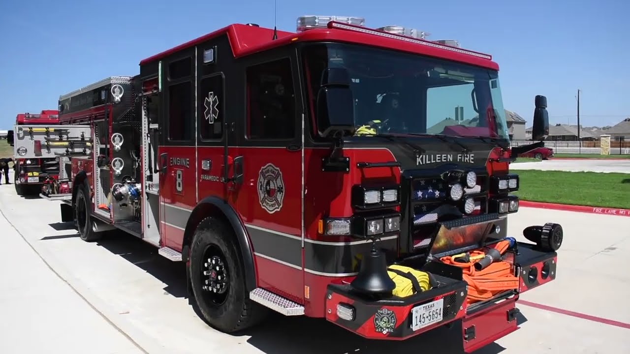 Truck Walk-Around: Killeen's Pierce Enforcer Pumper