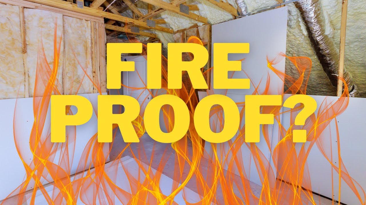 Is Plasterboard Fire Resistant  🔥