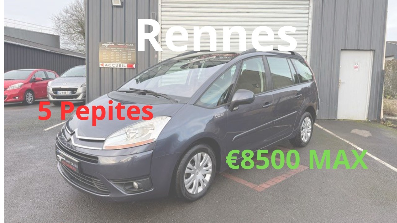 RENNES - Peut on denicher une voiture familiales fiable pour une budget inferieur à 8500€?