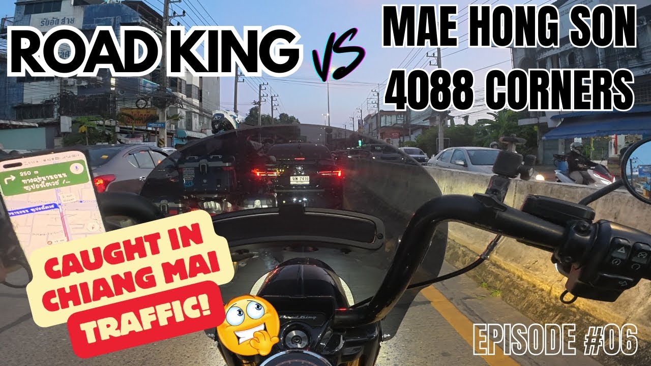 Mae Hong Son 4088 Corners on a HD Road King Special | Malaysia to Thailand Motorcycle Trip (EP6)