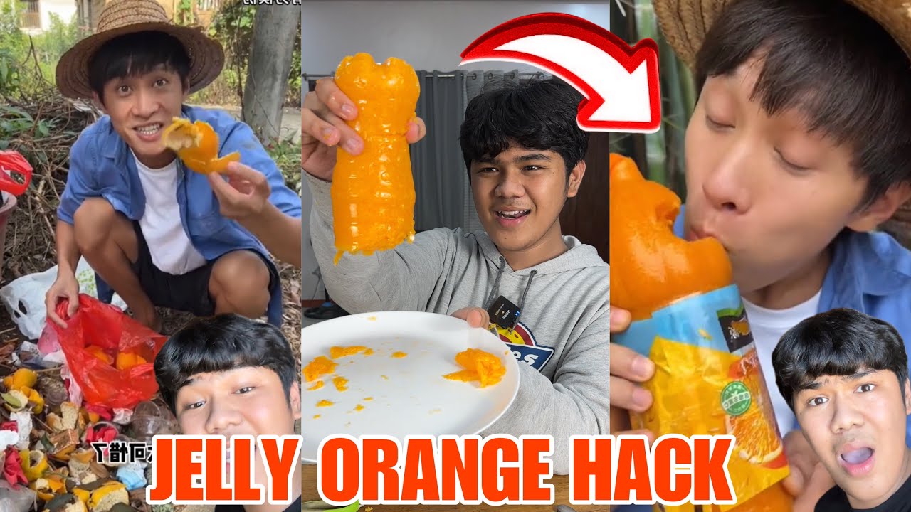 GRABE ANG GALING NITONG NAKITA KONG TIKTOK ORANGE FOOD HACK