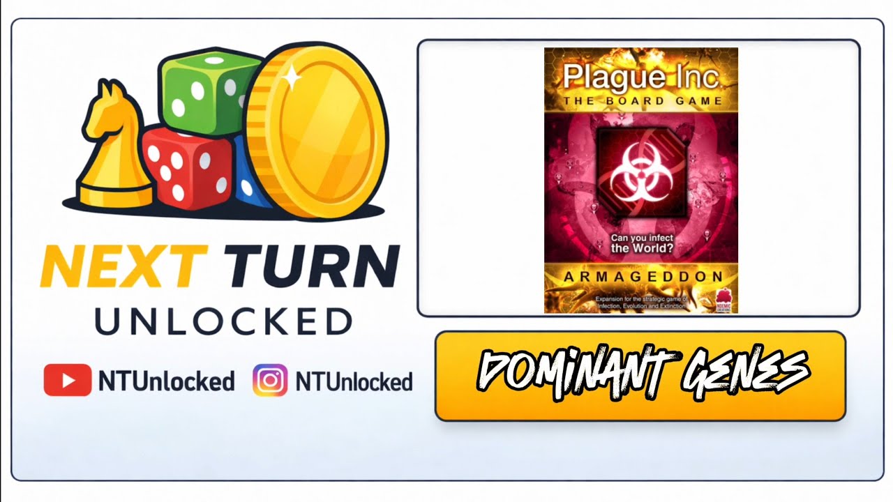 Plague inc. The Boardgame: Armageddon - Dominant Genes Guide