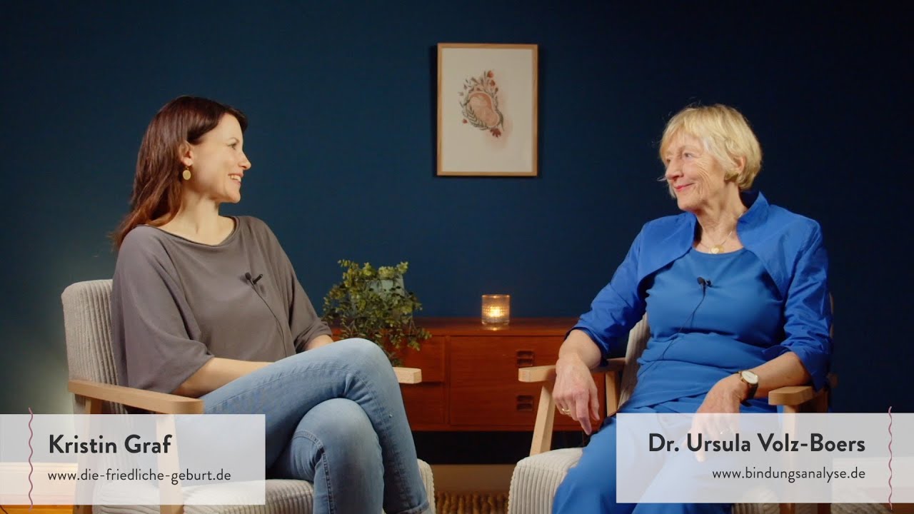 354 – BINDUNGSANALYSE – Wie du Kontakt zu deinem (ungeborenen) Baby aufnimmst – mit Dr. Volz-Boers