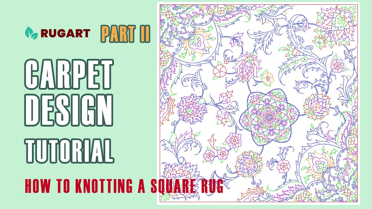 How to Knotting a Complete Persian Carpet from Scratch | A Step-by-Step Tutorial