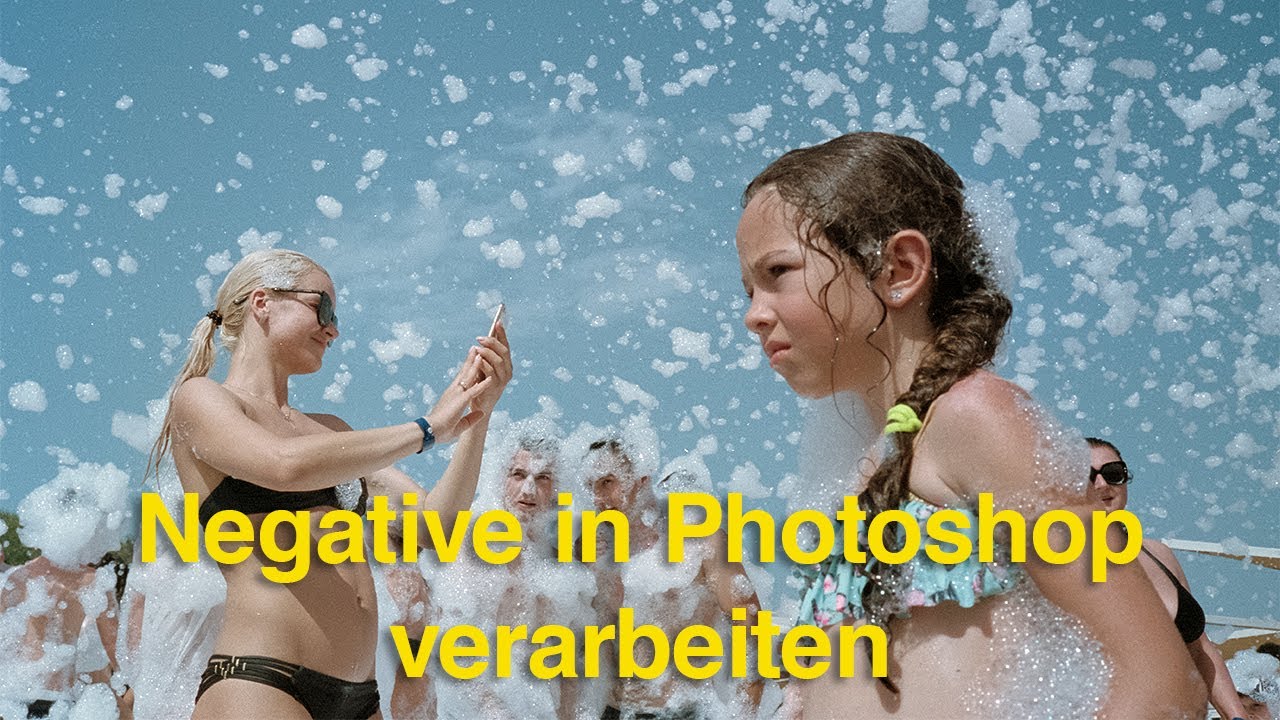 Negative scannen - Photoshop Tutorial