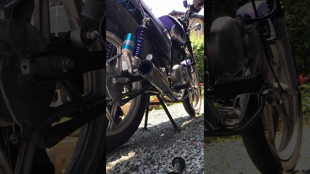 GS125 RPM管(バッフル、インナーサイレンサー無し)