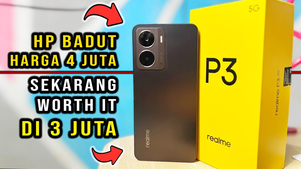 Realme P3 5G Unboxing & Review Lengkap Detail |  HP Badut Turun Harga Jadi Worth it ?