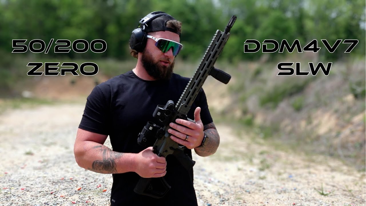50/200 Zeroing My Daniel Defense DDM4v7 SLW