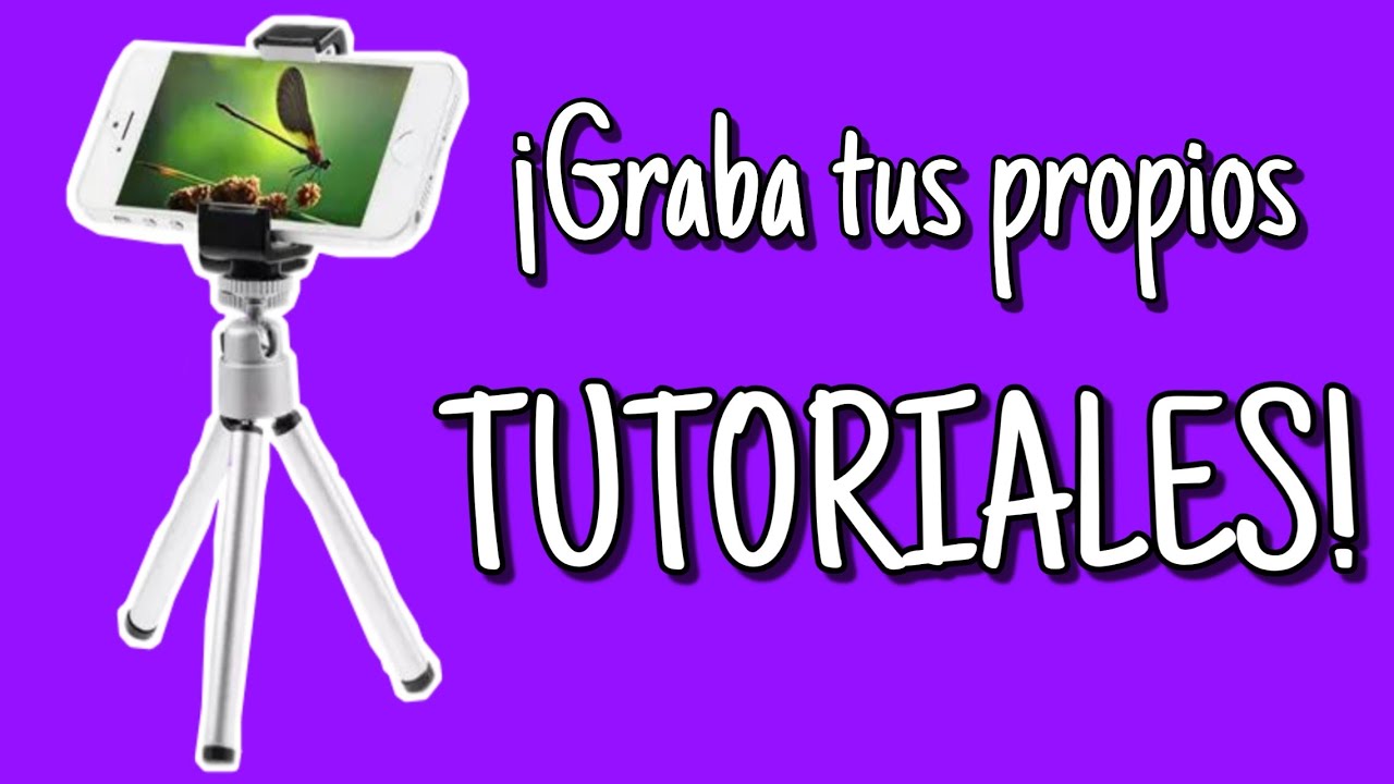CASERO Y SIMPLE : Cómo grabar videos 📽️ DESDE ARRIBA, Cómo grabar tutoriales 👍🏽