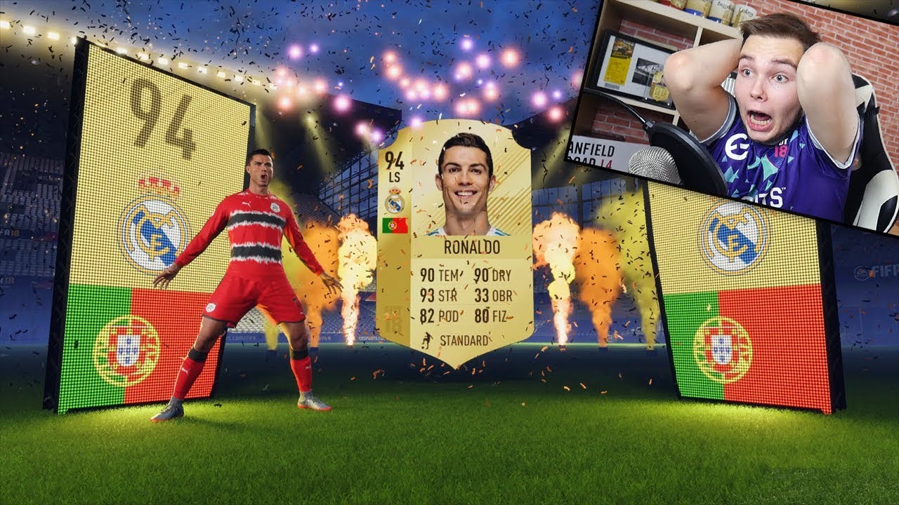 TRAFIŁEM CRISTIANO RONALDO!!! | FIFA 18