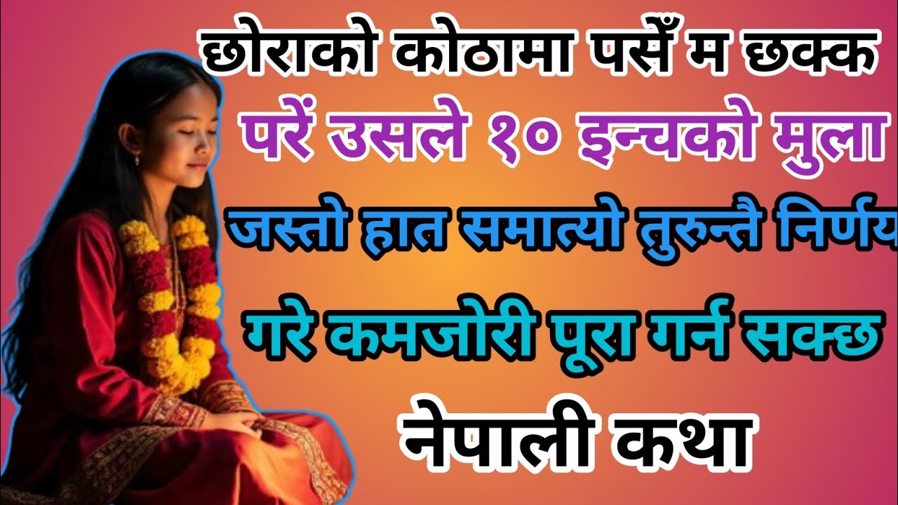 एक्लोपन कमजोरी र गलत निर्णयको कथा//Nepali Motivational Katha || Nepali || Story ||