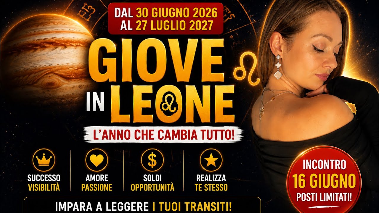 GIOVE IN LEONE 30.06.2026 - 27.07.2027