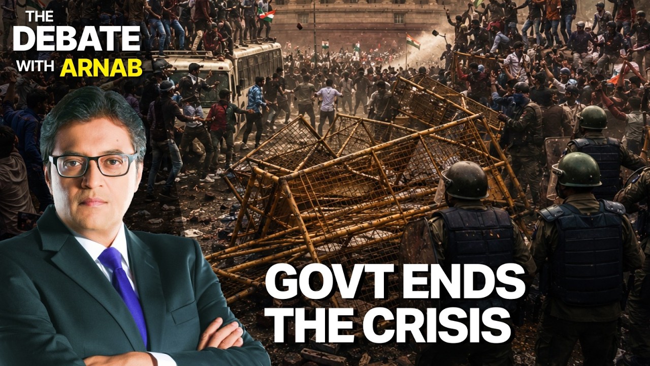 Debate With Arnab: Govt Ends Crisis As CJP Agitation Called Of After Pradhan&rsquo;s Resignation