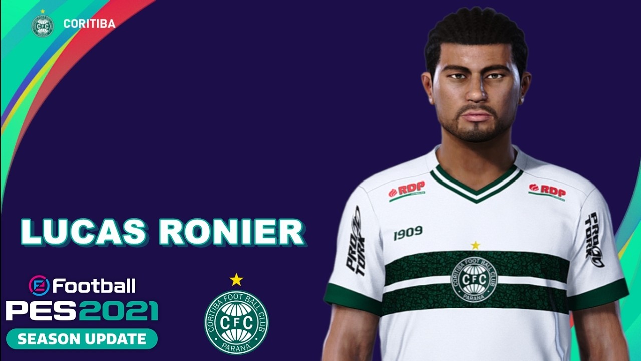 LUCAS RONIER PES 2021 (CORITIBA) EFOOTBALL COMO FAZER