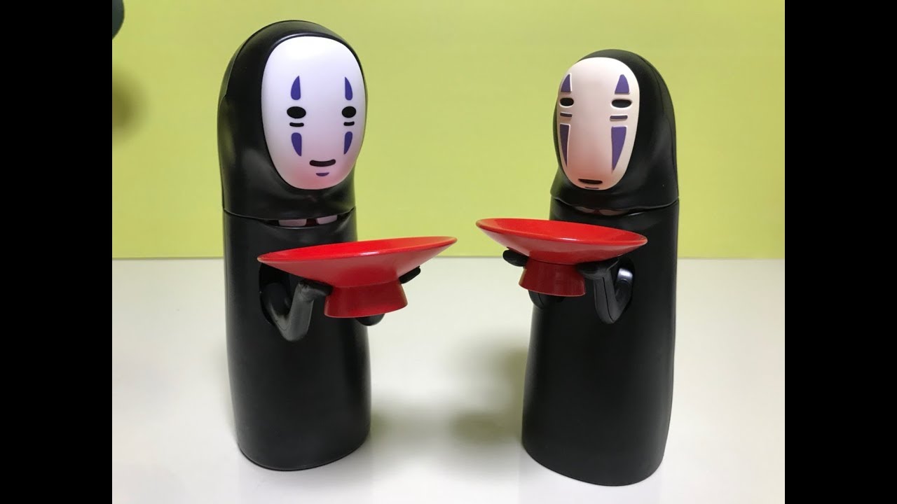 Amazonで偽物カオナシ貯金箱を買って本物と比べてみた【4K】