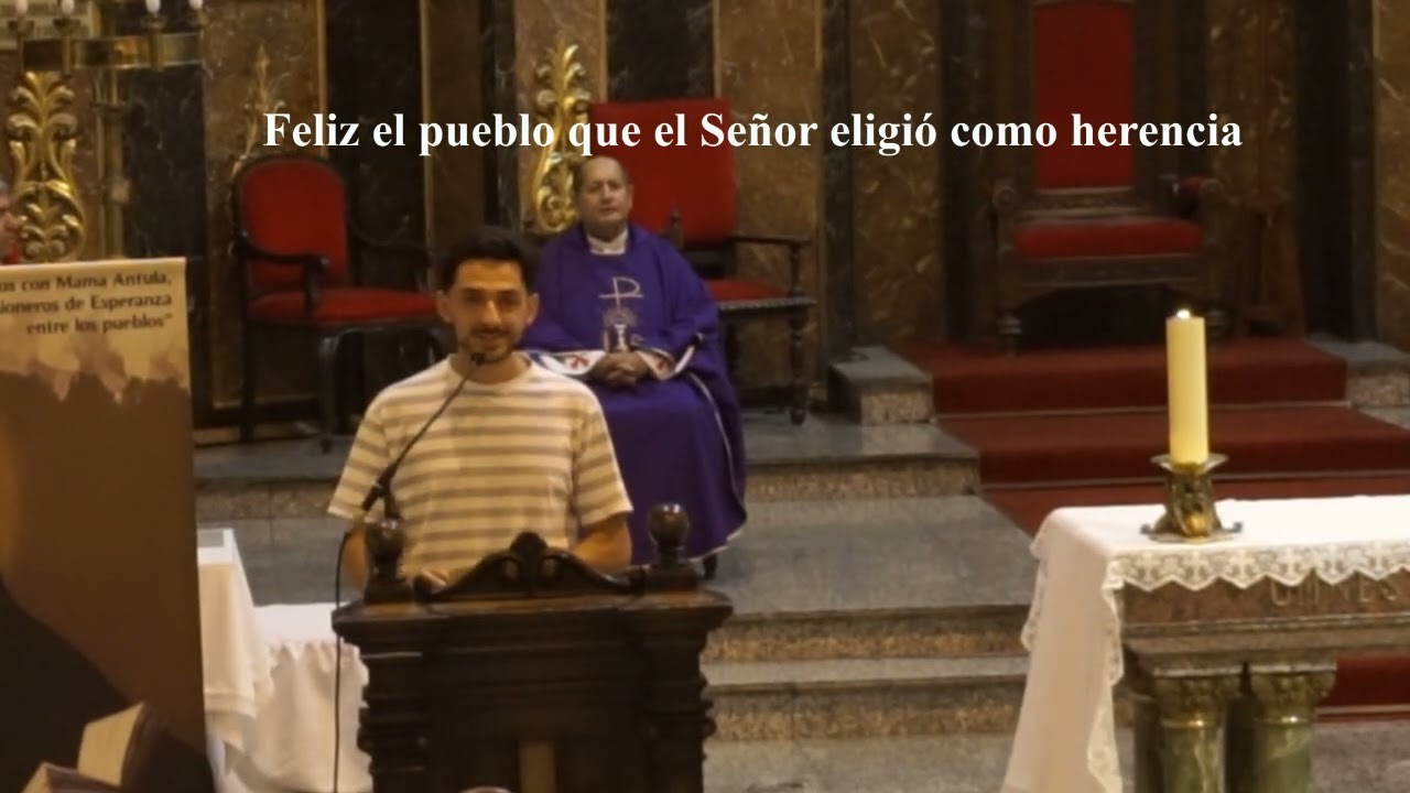 Salmo 32 Feliz el pueblo que el Señor eligió como herencia - mmc -jmray