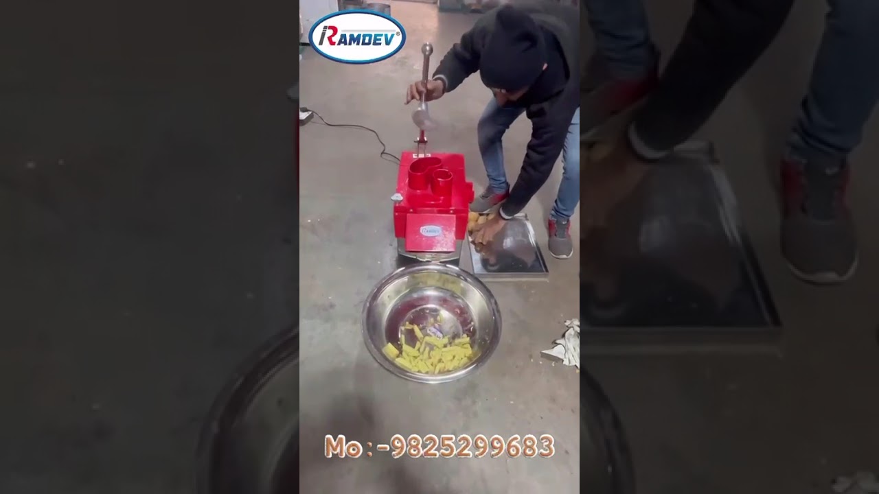 Vegetable Cutting Machine/Potato Chips Making Machine/Potato Cube Cutting Machine