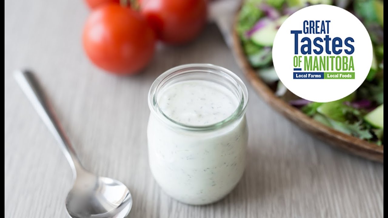 How to make creamy salad dressing with greek yogurt - Ranch & Caesar Dressing recipes