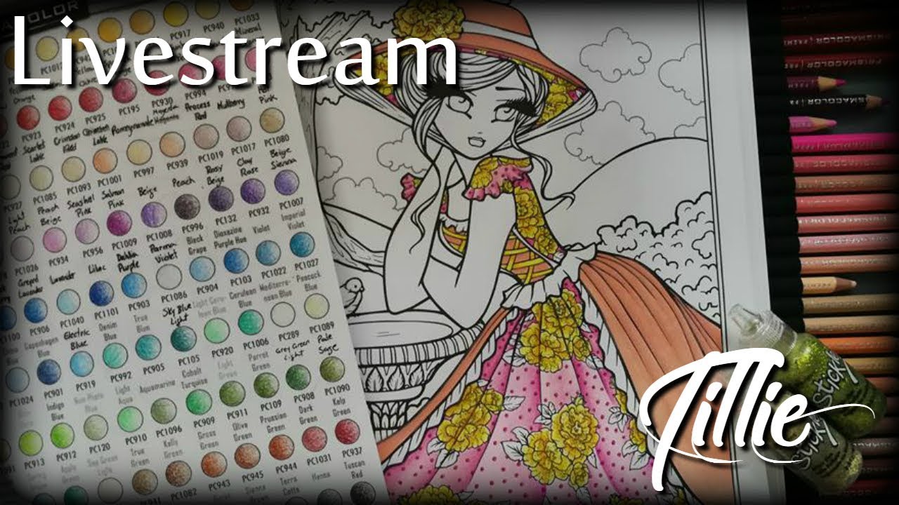 Tillie - Part 1 | Hannah Lynn's Adult Coloring Book - Victorian Darlings