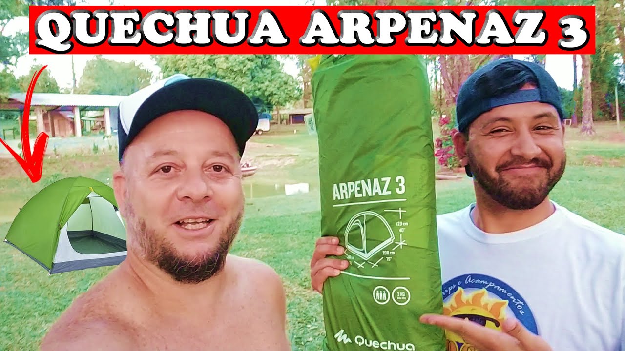 Barraca Quechua Arpenaz 3 - Montagem e review