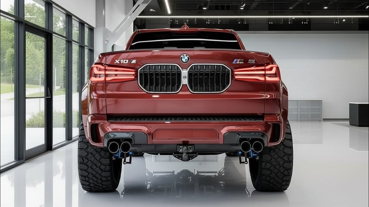 Пикап BMW X10 M 2026 года &ndash; революция в сегменте роскошных и высокопроизводительных пикапов 🚗🔥