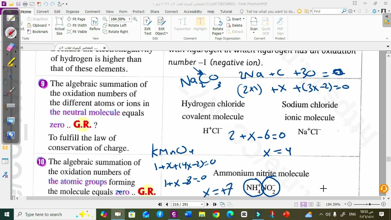 Oxidation and reduction.part 1