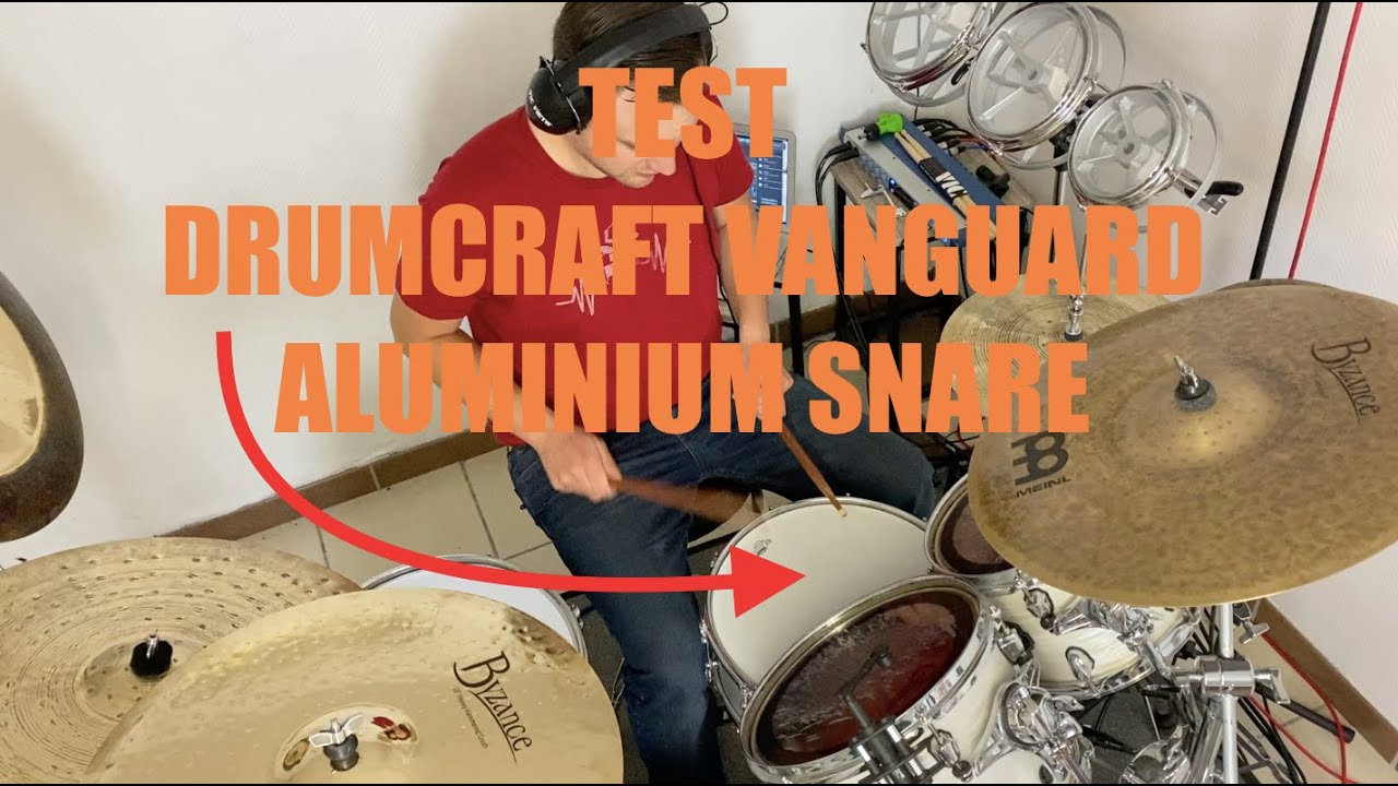 TEST DRUMCRAFT VANGUARD ALUMINIUM (14X5.5) SNARE