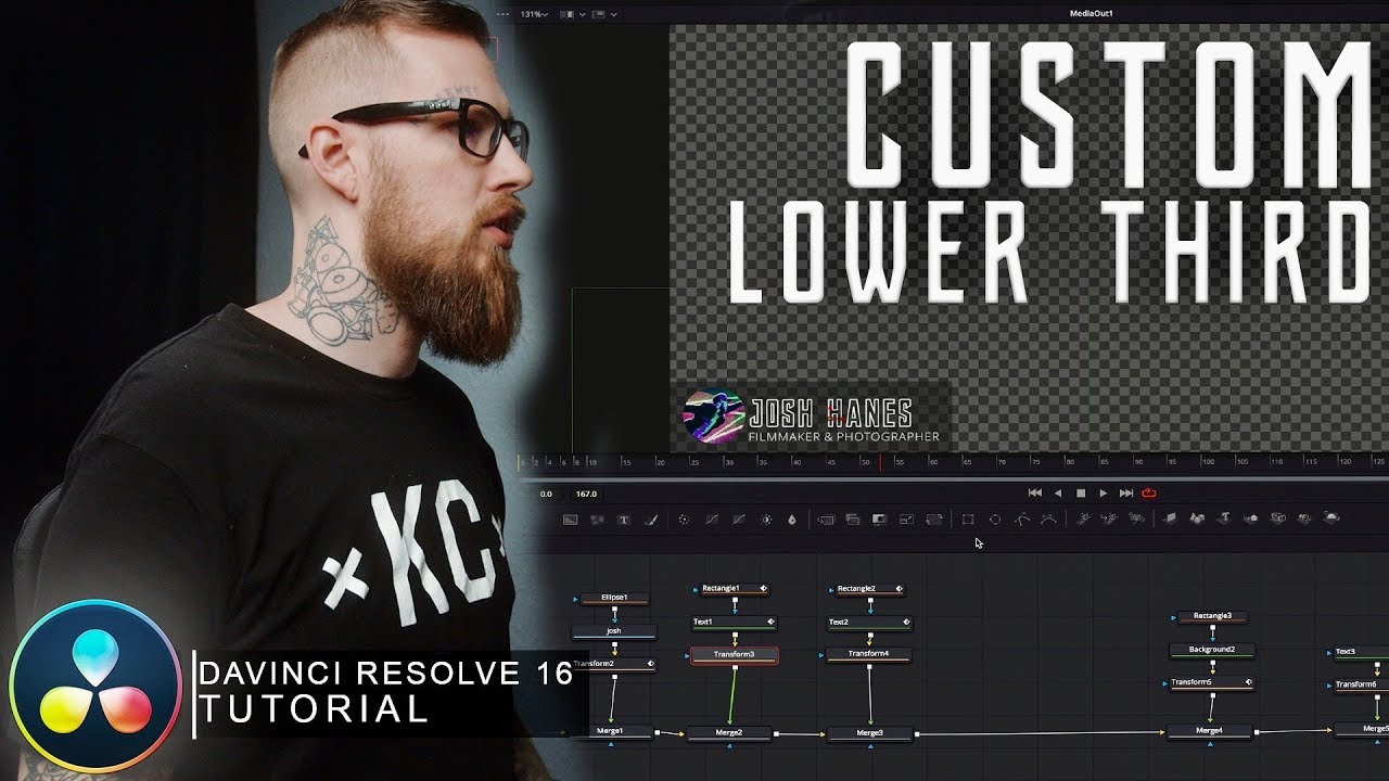 DaVinci Resolve CUSTOM Lower Third