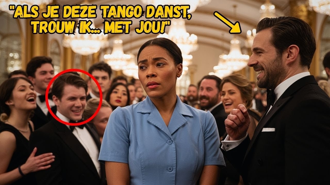 ALS JE DEZE TANGO DANST, TROUW IK — de miljonair SPOTTE… MAAR DE SCHOONMAAKSTER DANSTE PROFESSIONEEL