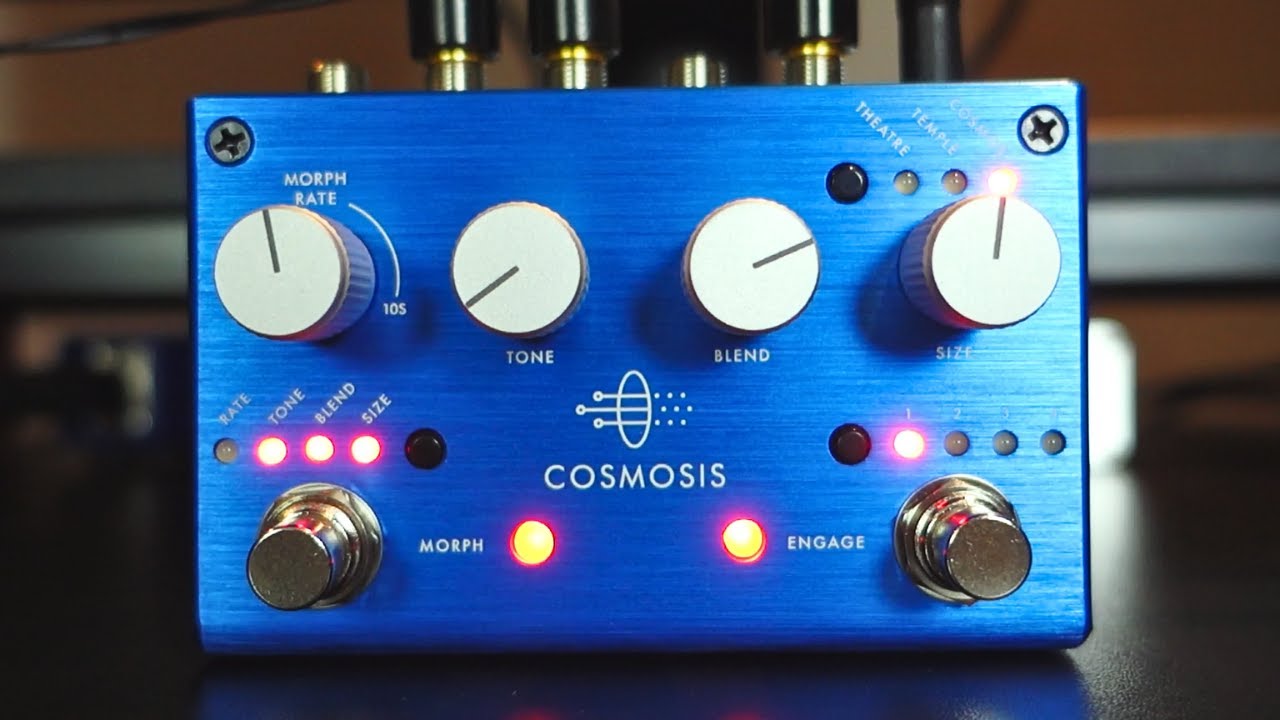 Pigtronix Cosmosis Stereo Morphing Reverb - 10 Beautiful Ambient Tones