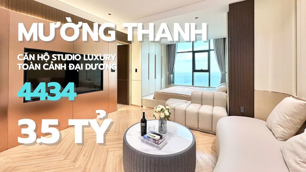 Bán Nhanh Căn Hộ Studio View Biển Cực Sang Trọng Mường Thanh Luxury Nha Trang