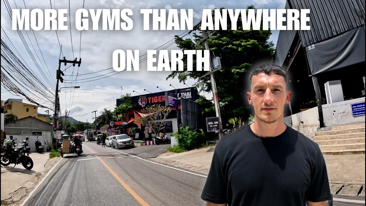 Phuket’s FAMOUS FITNESS STREET (Soi Ta-iad) 🇹🇭