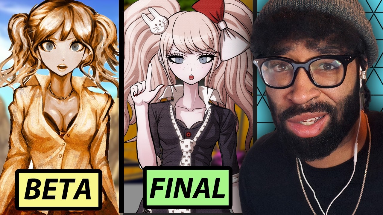 Rating Danganronpa Characters' Beta vs Final Fits - Then vs. Now